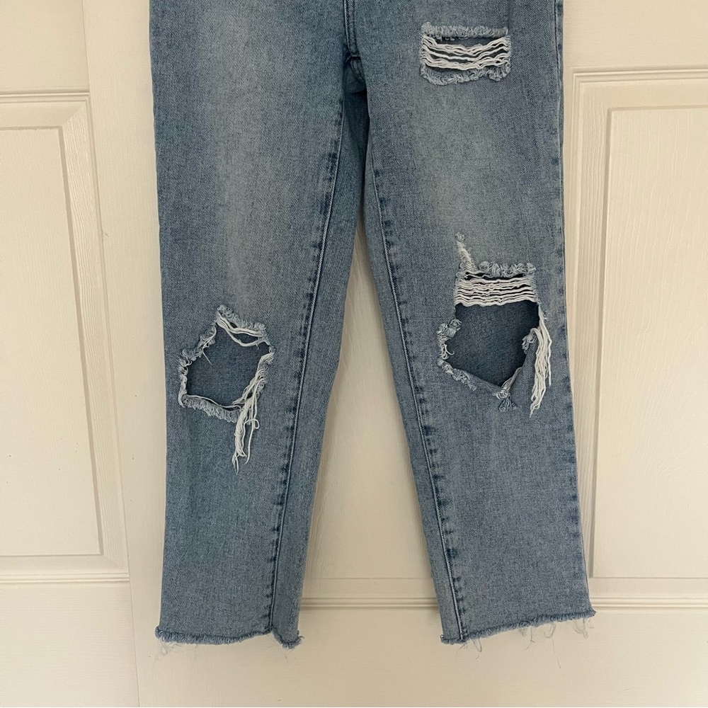 Pacsun High Rise Straight Ripped Jeans - Picture 4 of 15
